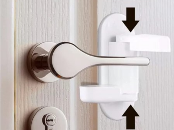 Security lock for window handle 2 pieces