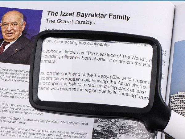 Увеличительное стекло 3x со светодиодной подсветкой