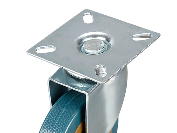 Mēbeļu kronšteins 4 collu ritošais metāls mēbeļu ratiņiem quiet 100mm