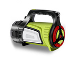 Wiederaufladbare taschenlampe led suchscheinwerfer powerbank leistungsstark