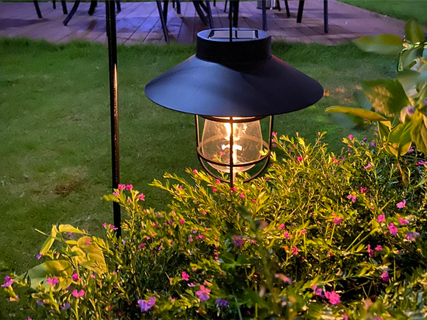 VINTAGE VEEKINDEL AIA RIPUTATAV PÄIKESEENERGIALINE LAMP HÄMARAANDURIGA