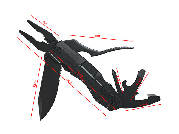 Multitool multifunktsionaalne tööriist taskunuga puhul