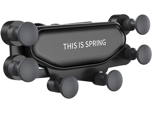 Gravitační držák do auta pro mřížky automobilů