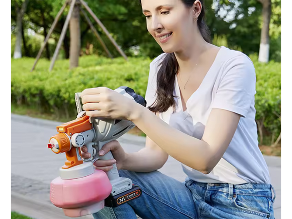 Schnurlose farbspritzpistole 120w