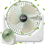 Asztali ventilátor ventilátor vezeték nélküli usb csendes újratölthető 3 üzemmódban