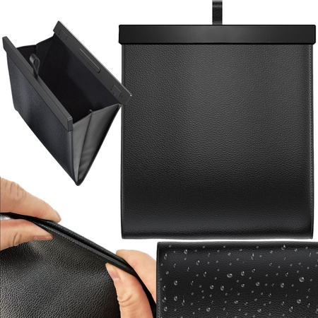 Car bin bag mini bin for car seat car