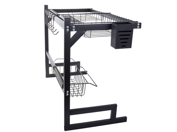 Abtropffläche über der spüle besteckboden