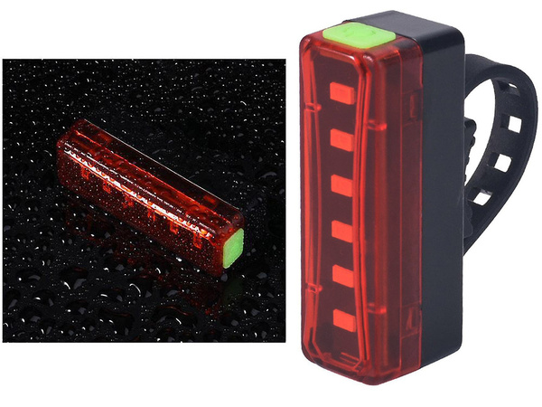 Задний велосипед привел свет usb велосипед свет