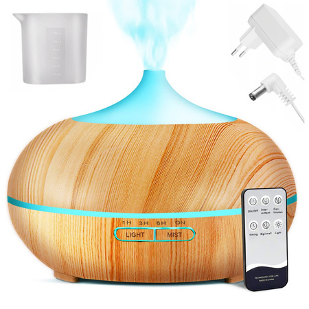 Humidificateur d'air aromathérapie diffuseur d'arômes time switch rgb