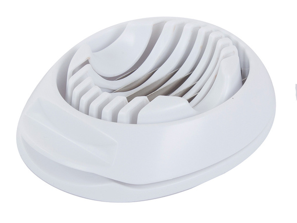 Boiled egg slicer for slicing eggs