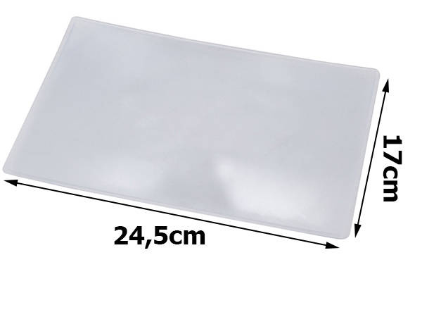 Lectura lupa fresnel 25x17 tarjeta b5