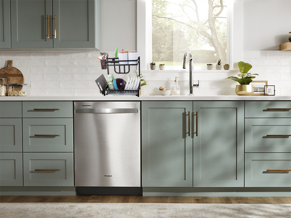 Doppelstock-abtropffläche für geschirrspüler