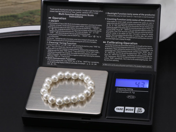500g/0,1g precious electronic grammer weights
