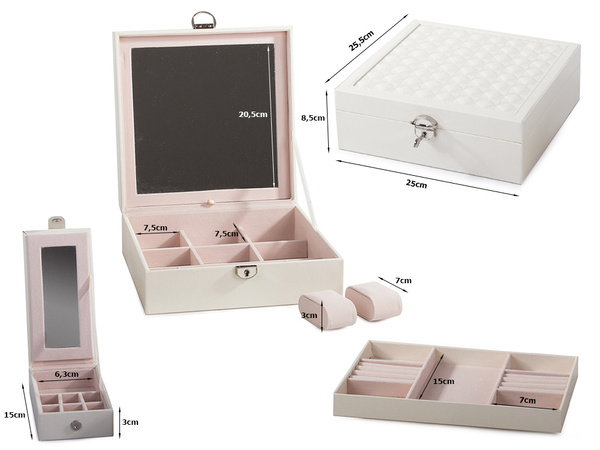 Schmuckkästchen uhren organizer box