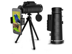 Telescopio monocular teléfono trípode 40x60