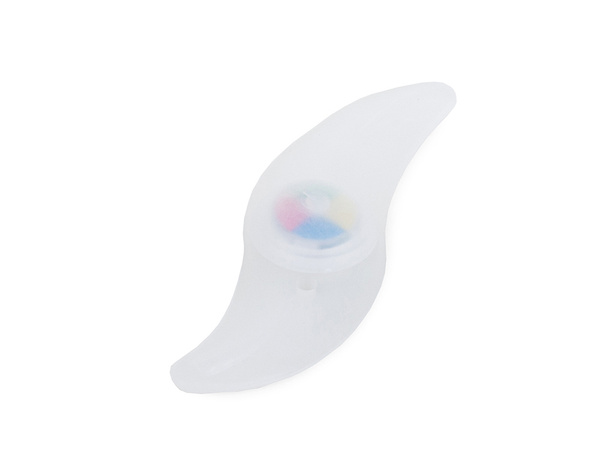 Tapón de radios luminoso led rueda bicicleta moto