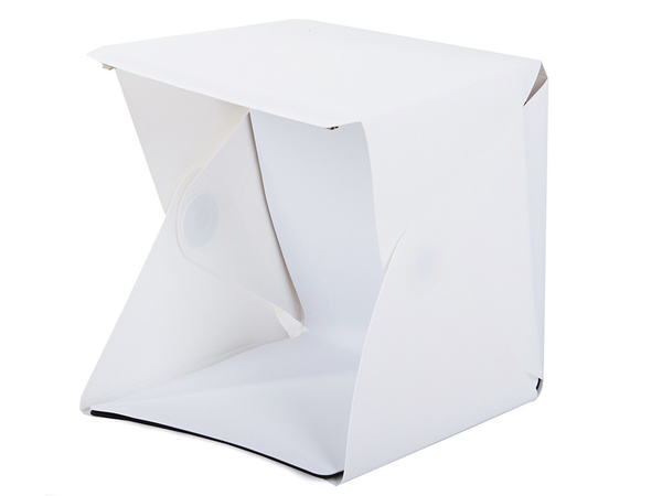 Cort de studio fără umbră pentru fotografierea produselor 20led