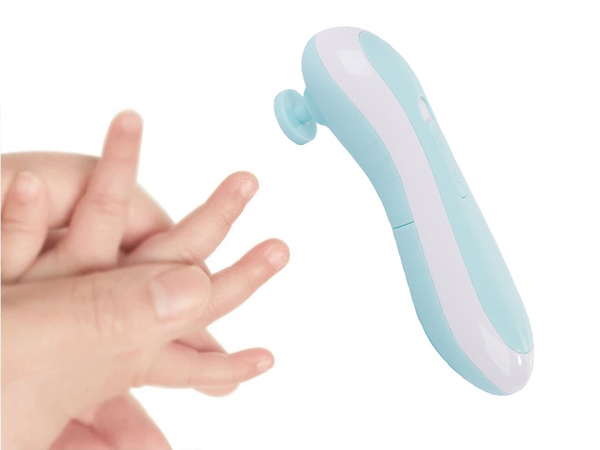 Cortauñas eléctrico para bebés niños adultos estuche