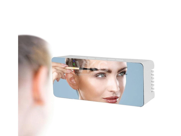 Led alarm clock led timer led mirror alarm date 4in1