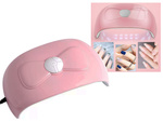 Uv nail lamp 18 led 54w hybrids gels dual