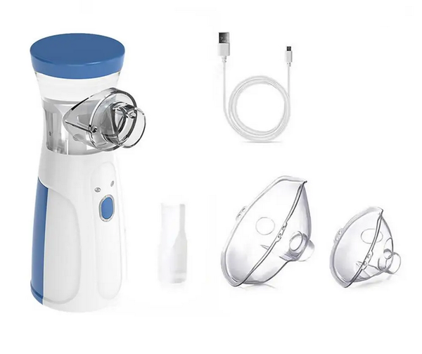 Inhalator nebulizator siateczkowy mesh przenośny bezprzewodowy cichy maska