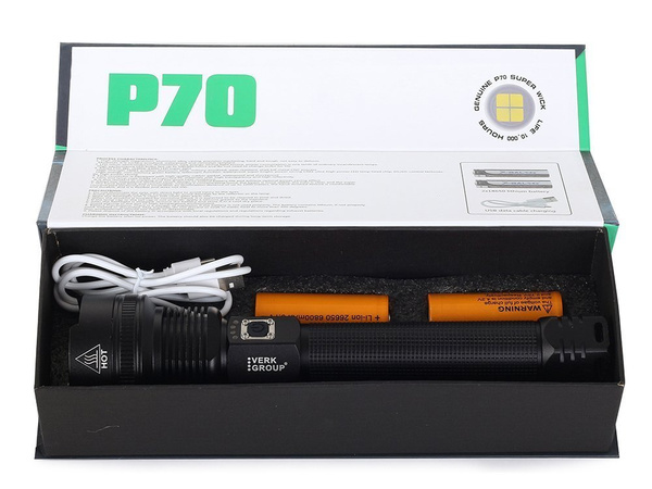 Bailong militär polizei taschenlampe cree xhp70 leistung