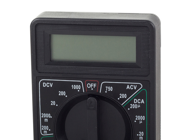 Digitálny multimeter lcd elektronika merač prúdu