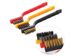 Jeu de brosses métalliques 3 pcs.