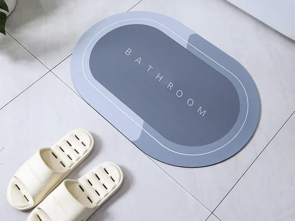 Vannitoa vaip kiiresti kuivav imav ja libisemisvastane vannitoa vaip wc