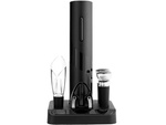 Electric corkscrew wine opener set