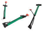 Pompă de picior pentru biciclete din aluminiu cu furtun pompă de mână ușoară