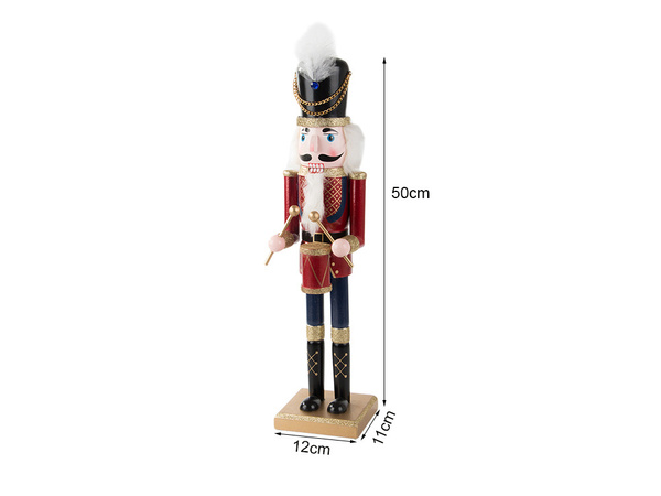 Cascanueces soldado de madera figurita decorativa regalo de navidad
