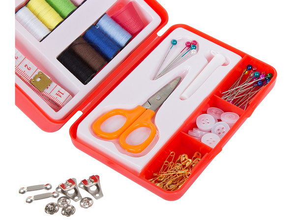 Šūšanas piederumu komplekts šūšanas futrālis adatas diegi adatas tapas