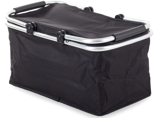 Thermal folding picnic basket insulating shopping basket
