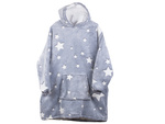 Warmes sweatshirt übergrösse decke xxl 2in1 dickes fleece