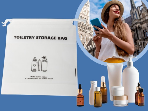 Kosmetiktasche toilettenartikel reisetasche organizer für flugzeug