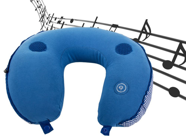 Potovalna blazina za vrat masažna blazina za roženice mehka