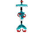 Flat mop for floor cleaning non-dripping titan twist