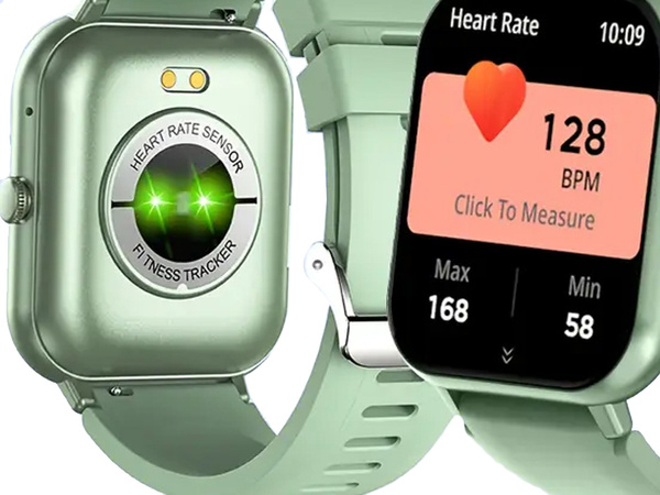 Smartwatch femei ceas bărbați curea de cauciuc sport bluetooth apeluri