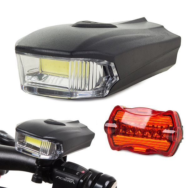 Feux de vélo led cob 5w feux avant arrière