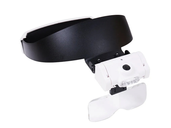 Headlamp eyepiece 2 led illuminated