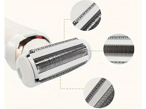 Women's shaver epilator body trimmer usb wet dry aku