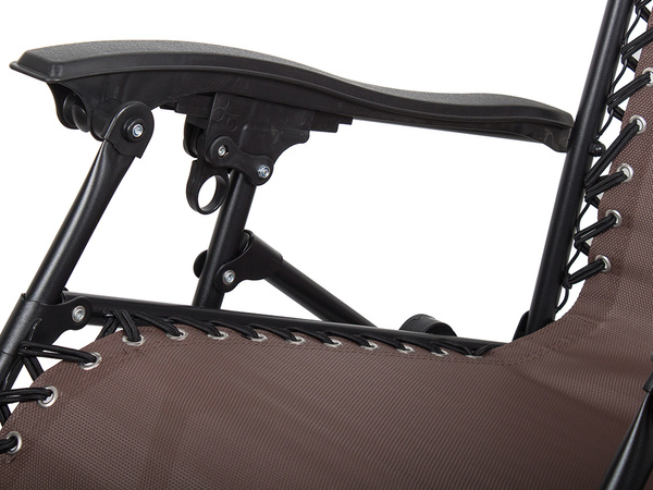 Silla de playa plegable gravedad cero 2en1 con capota