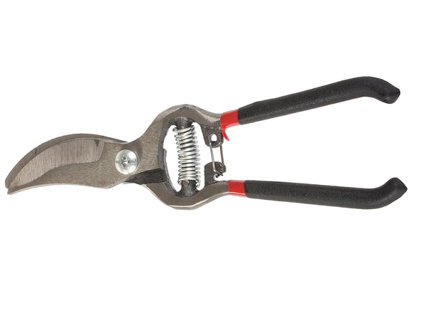 Garden hand pruner shrub pruning shears forged steel