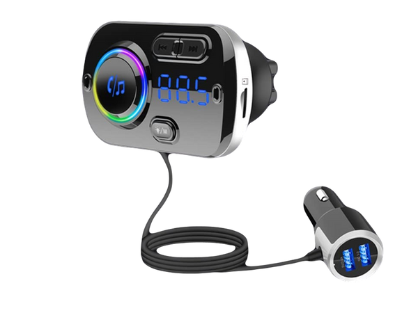 Bluetooth usb 5.0 multifunkčný fm transmitter 8v1