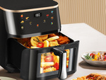 Frittiergerät ohne fett air fryer grosses frittiergerät 1400 w 10 l