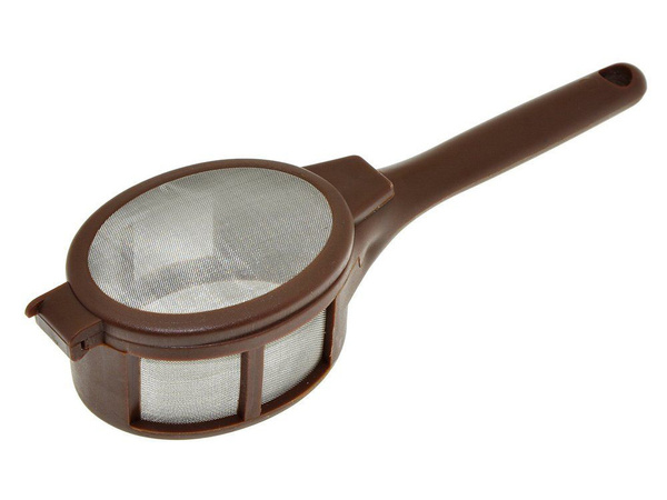 Brühsieb aus aluminium zum aufbrühen von tee kaffee kräuter brühkorb