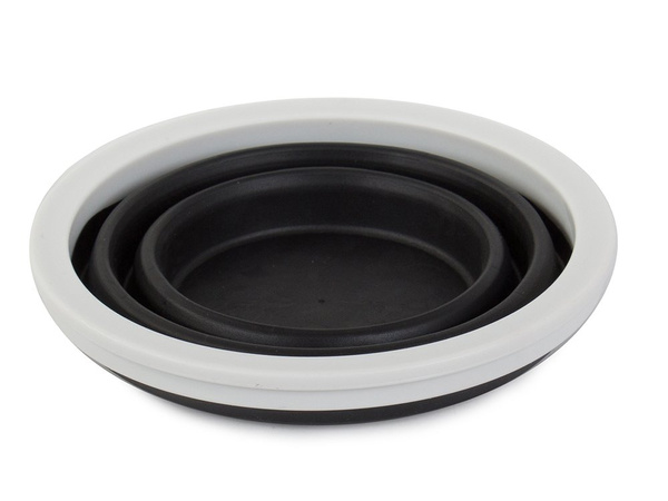 Smycz dla psa kota z miską na wodę poidło na worki