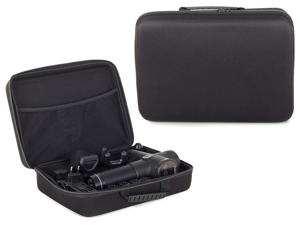 Massaažipüstol keha massöör lcd võimas traadita komplekt puhul