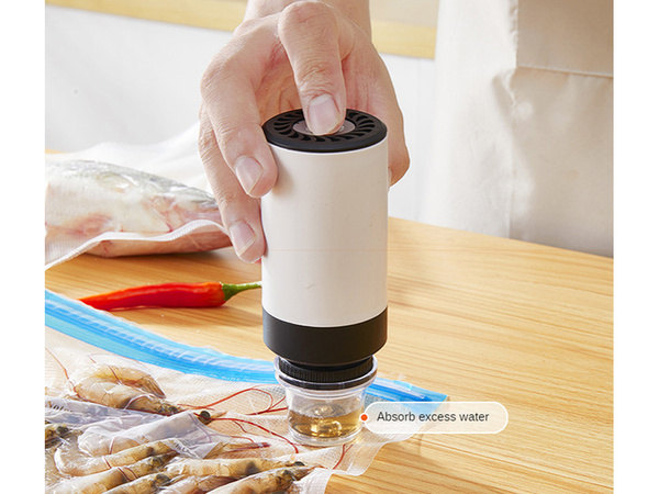 Bomba de vacío para bolsas de vacío alimentarias